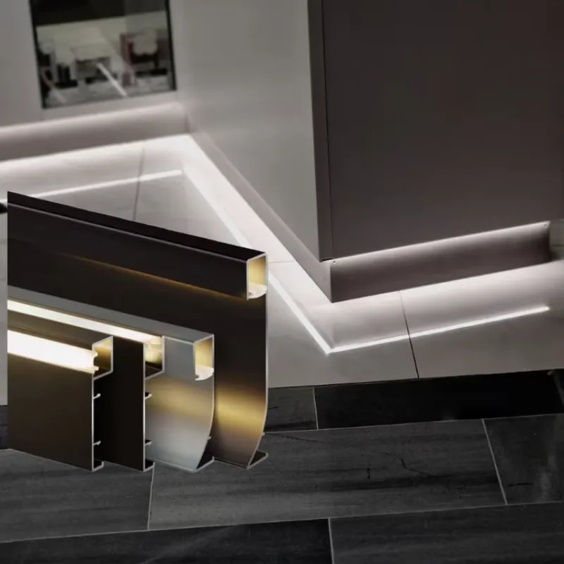 Why Aluminum Skirting Boards with LED Light Channels Are the Future of Commercial Interiors