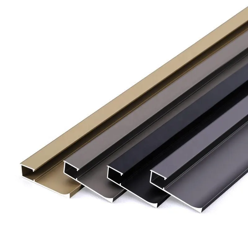 Aluminium Skirting Board with Light Strip Channel ASBL-50
